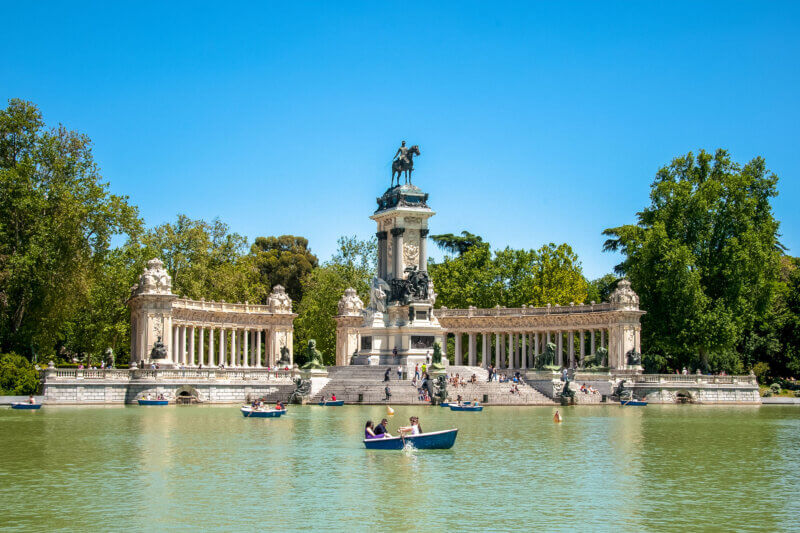 Retiro park Madrid